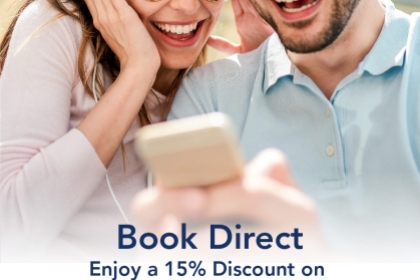 15% Discount on Bed & Breakfast Rate - Book Now