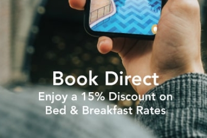 15% Discount on Bed & Breakfast Rate - Book Now