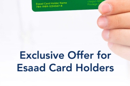 Get Exclusive Offer for Esaad Card Holders