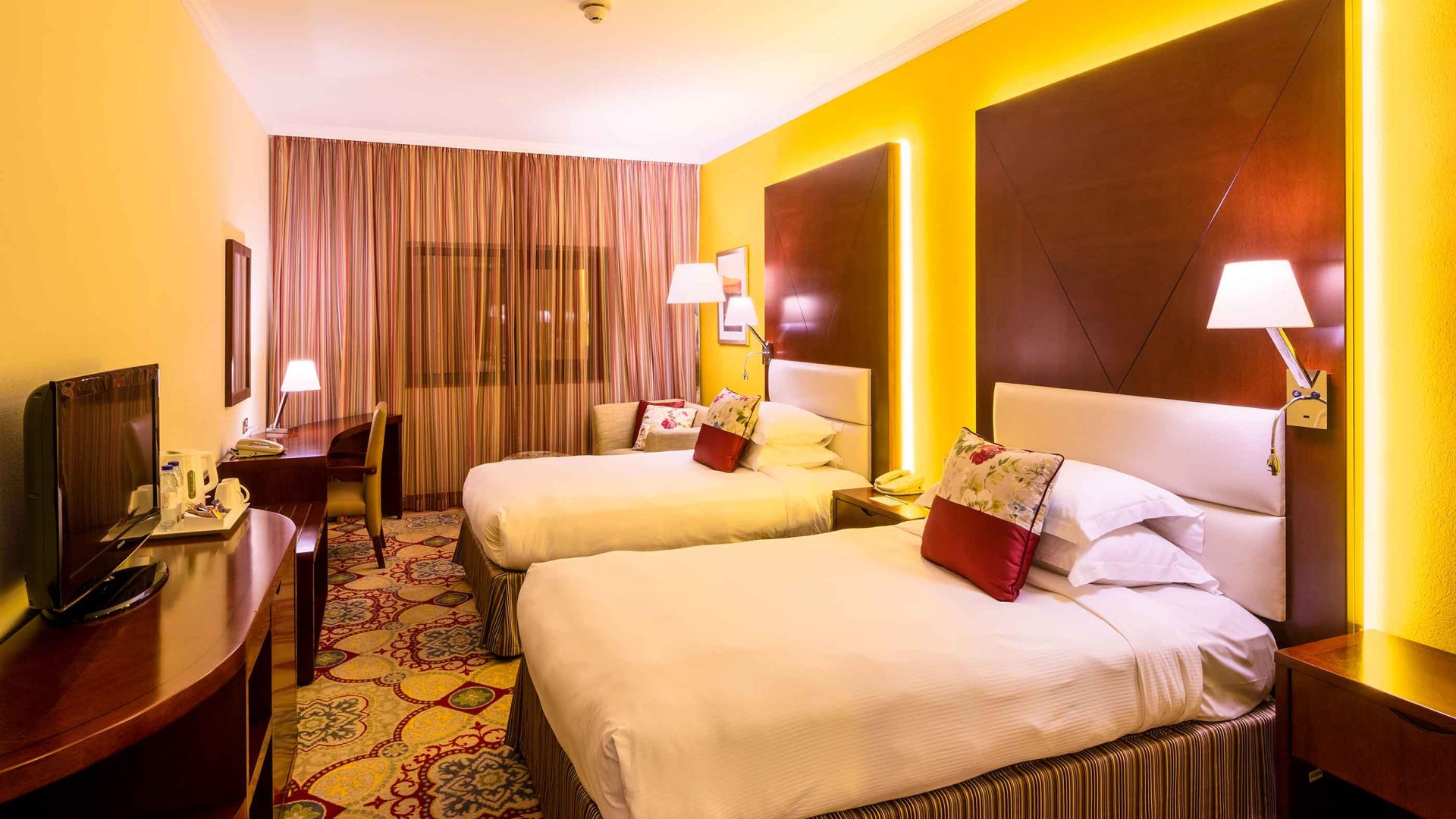 الغرفة في فندق كورال دبي ديرة