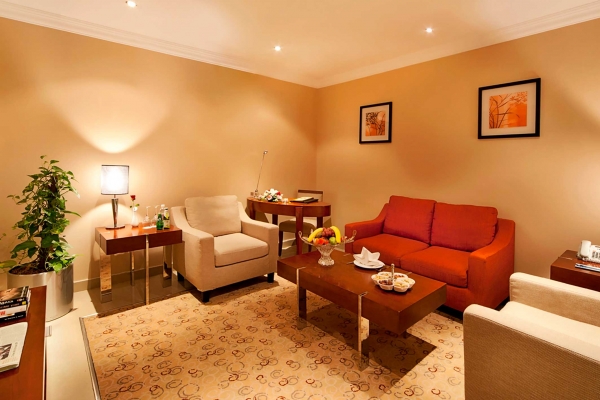 Coral Jubail Hotel Executive Suite Living Room