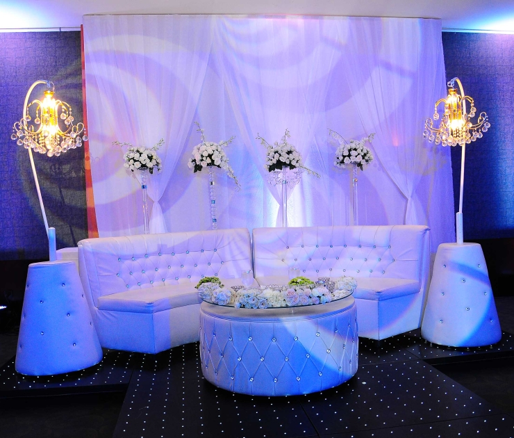 wedding tables Coral Beirut Al Hamra